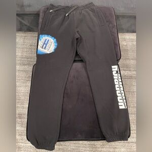 HOODRICH BLACK CHAMPION RING SWEATPANTS SIZE MEDUM